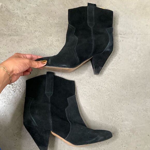Isabel Marant Roxann Suede Boot - Picture 4 of 8